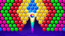 Colorful explosions