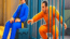 Set up a prison escape 3D