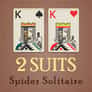 Thumbnail of 2 Suits Spider Solitaire