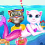 Thumbnail of Cat Girl Valentine Story Deep Water