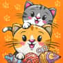 Thumbnail of Cats Memory Game