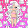 Thumbnail of Chibi Doll Coloring Dress Up