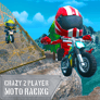 Thumbnail of Crazy 2 Player Moto Racing