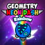 Thumbnail of Geometry Neon Dash Rainbow
