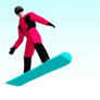 Thumbnail of Snowboard Racing