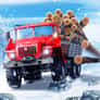 Thumbnail of Truck Driver Snowy Roads