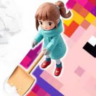 Snow Color Game Clear the Snow 3D Coloring - Play for free - Online Games