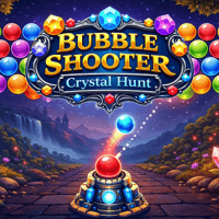 Thumbnail of Bubble Shooter Crystal Hunt