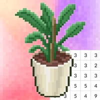 Coloring by Numbers Pixel Rooms