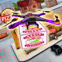 Thumbnail of Drone Pizza Delivery Simulator