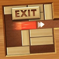 EXIT unblock red wood block Thumbnail of EXIT unblock red wood block