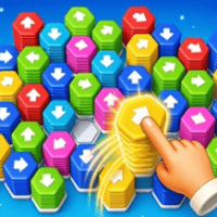 Thumbnail of Hexa Arrows Puzzle