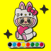 Thumbnail of Labubu Coloring Adventure