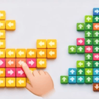 Thumbnail of Mini Arrows Sort Puzzle