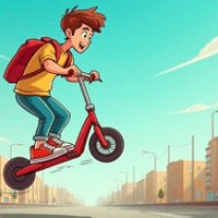 Thumbnail of Skatepark Scooter Stunts