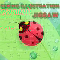 Thumbnail of Spring Illustration Puzzle