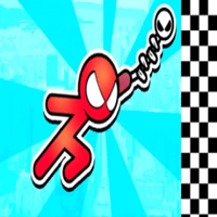 Thumbnail of Stick superhero web shot