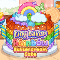 Thumbnail of Tiny Baker Rainbow Buttercream Cake