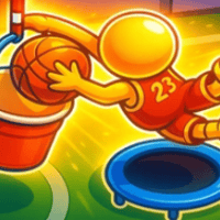 Thumbnail of Trampoline Basketball 3D