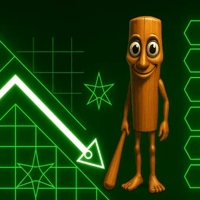 Thumbnail of Tung Tung Sahur in Geometry Dash