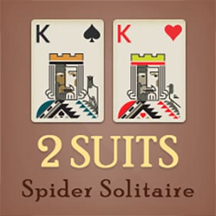 2 Suits Spider Solitaire - Jouez à 2 Suits Spider Solitaire sur Poki