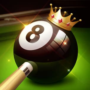 Crazy 8 Ball, Weighted Prank 8 Ball Pool Ball