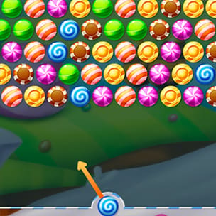 Candy Bubble Shooter - Divertimento livre tiro jogo simples 3