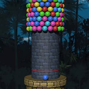 BUBBLE TOWER 3D free online game on