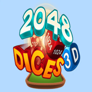 DICES 2048 3D jogo online no