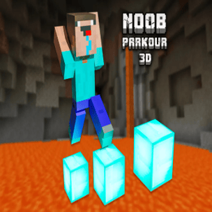 Noob Parkour : Snow Age