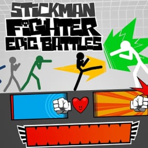 Play Stickman Fighter : Mega Brawl Online For Free 