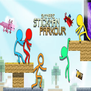 STICKMAN PARKOUR 2: LUCKY BLOCK - Play for Free!