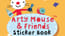 Arty Mouse Sticker Book Arty Mouse Sticker Book