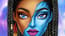 Blue Girls Makeup Blue Girls Makeup