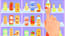 Easy sorting on shelves Easy sorting on shelves