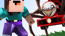 Noob VS Spider Train Noob VS Spider Train