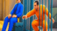 Set up a prison escape 3D