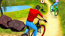 Uphill Offroad Bicycle Rider