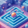 Thumbnail of A ball in a maze