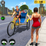 Thumbnail of Bicycle Tuk Tuk Auto Rickshaw Free Driving Game