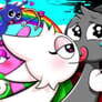 Sprunki Wenda and Gray Connect Incredibox